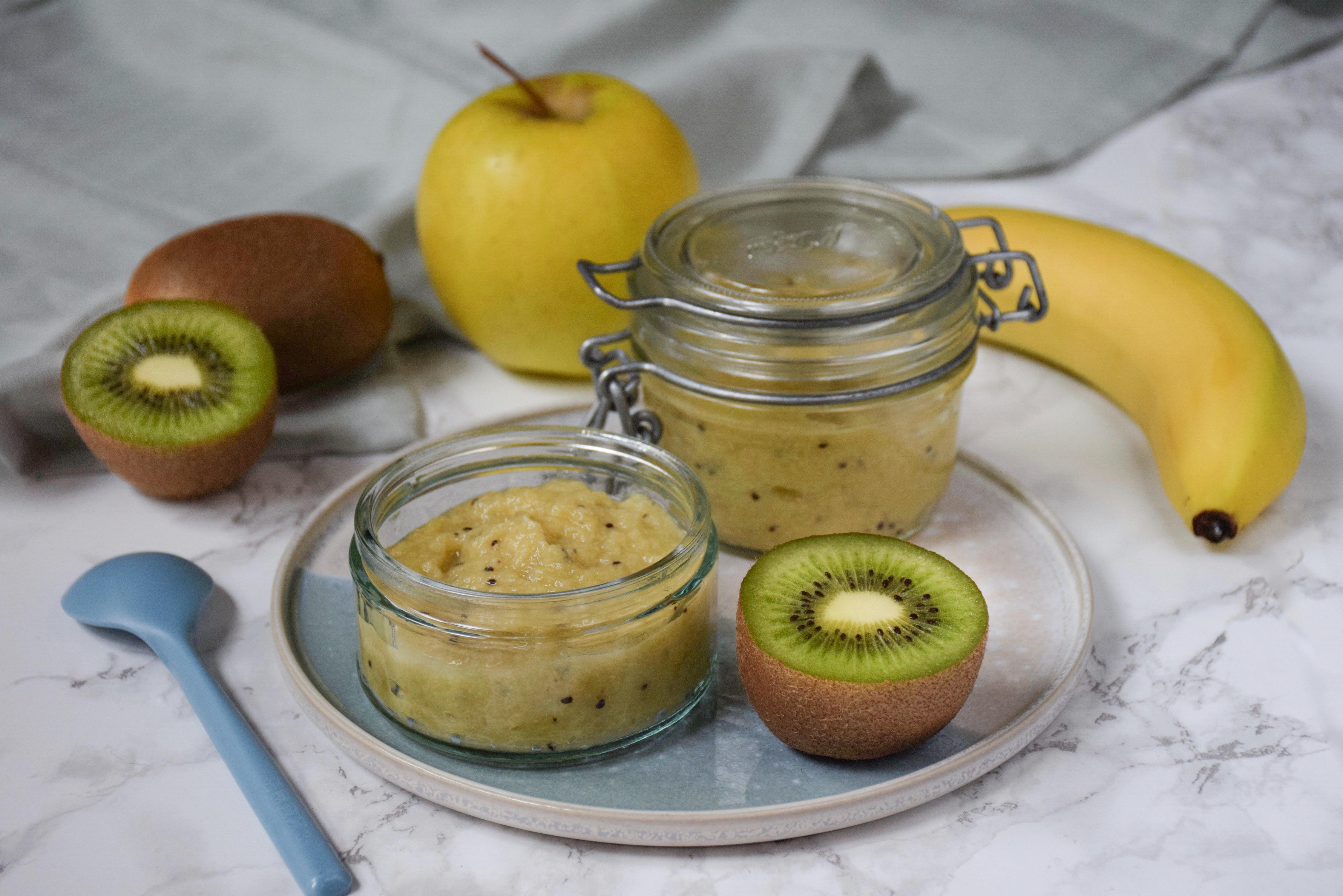 Recette Bio De Compote Pomme Banane Kiwi Recette Bio De Compote Pomme Banane Kiwi